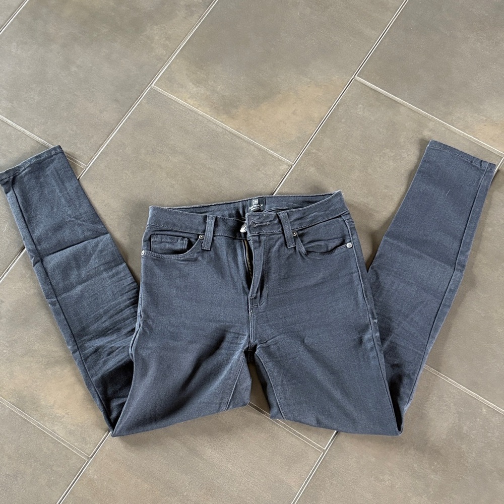 Just Black Dark Gray Skinny Jeans